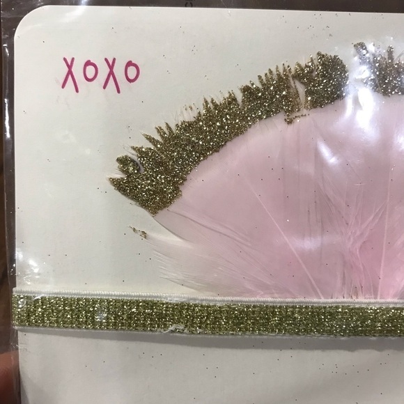 oh baby! Lily Crown Pink / Gold Glitter Adjustable Head Piece - Picture 4 of 7